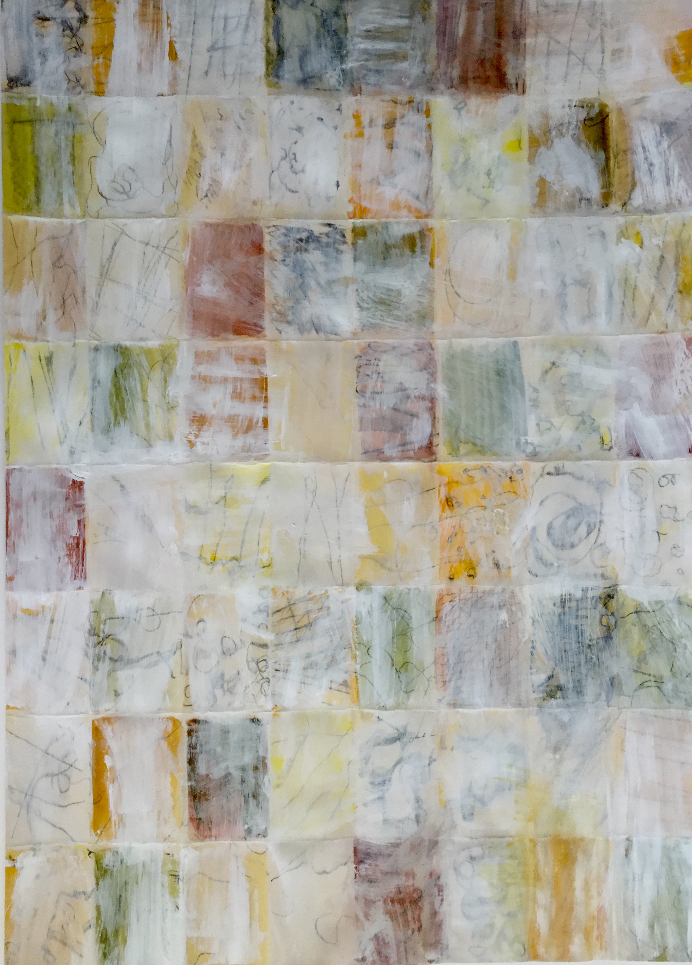 Weiteres Aquarell aus der Serie Im Laufe der Zeit
